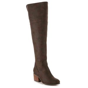 Report Fisher Brown over the knee boot